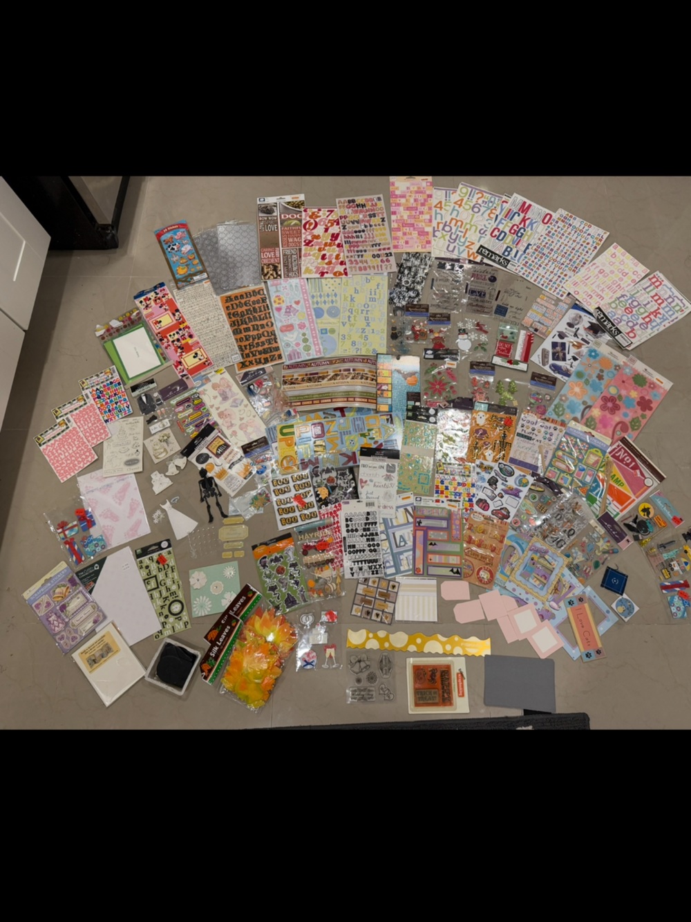 Mixed Assorted Sticker for scrapbooking/ arts and crafts.